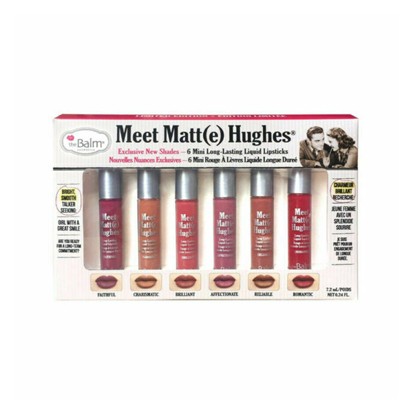 Meet Matte Hughes Exclusive New shades 6 Mini Long-Lasting Liquid Lipsticks